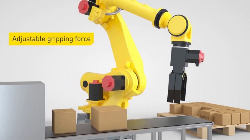 Robot xếp bao – robot gắp nhặt