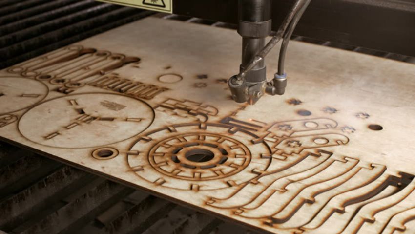 Tạo hình gỗ với máy cắt laser 2