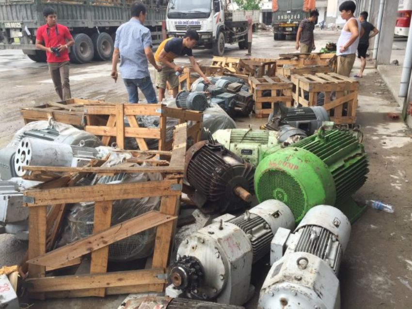 Thanh lý máy tời điện, tời xây dựng 2