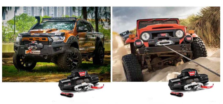 Tời điện 12v 2 tấn 5