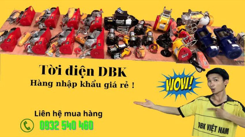 Tời điện 2 tấn (2000 kg) 10