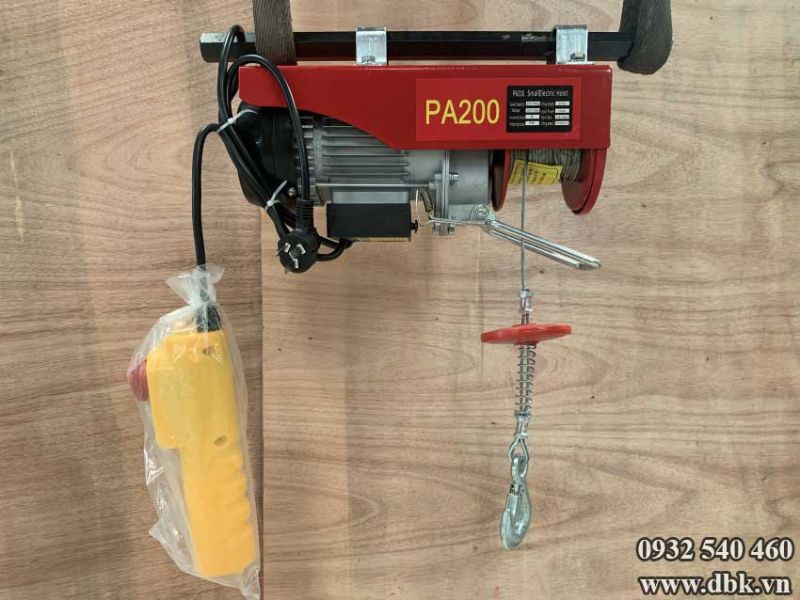 Tời điện 200kg 1