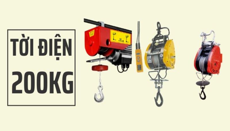 Tời điện 200kg 5