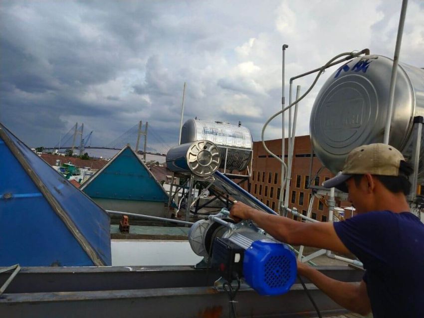 Tời điện gia đình 13