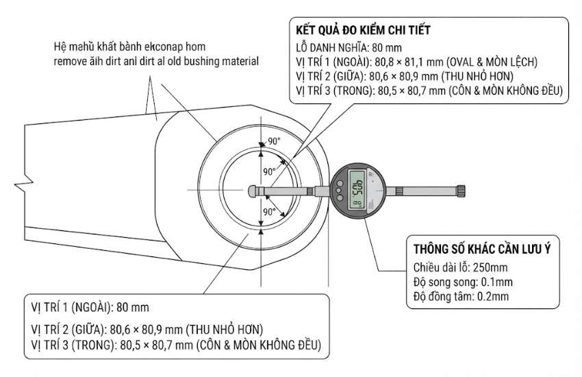 Trước khi doa cần đo những gì?