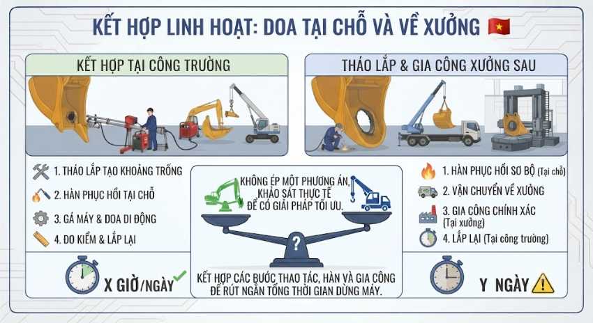 Có trường hợp kết hợp cả hai phương án không?