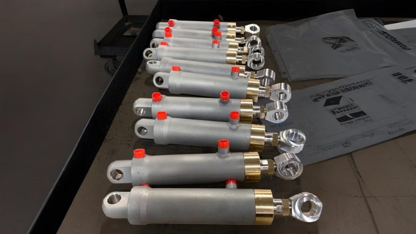 Xi lanh thủy lực kết cấu hàn