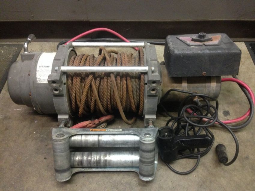 Tời điện 3 tấn cũ 1