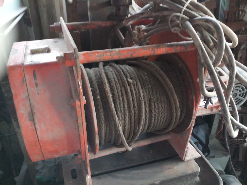 Tời điện 5 tấn cũ 1