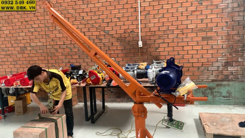 Cách sử dụng máy tời điện 2