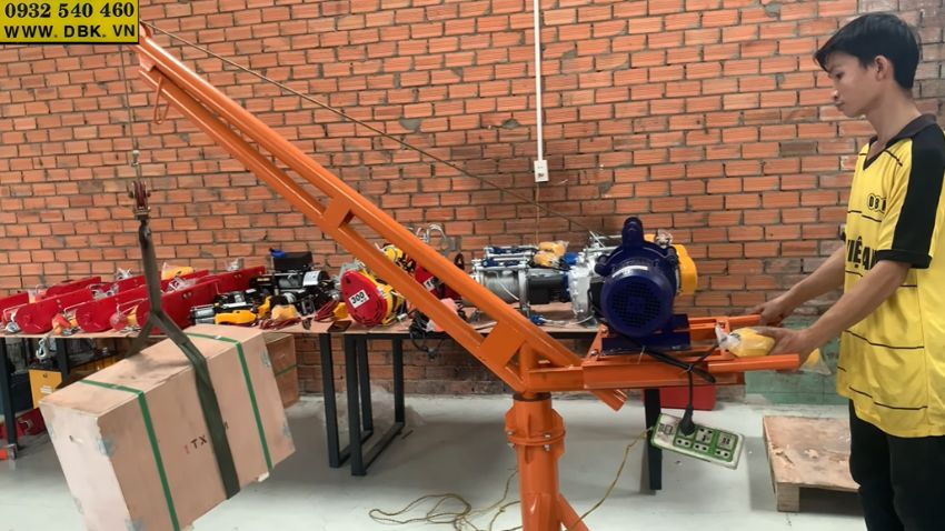 Cách sử dụng máy tời điện 3