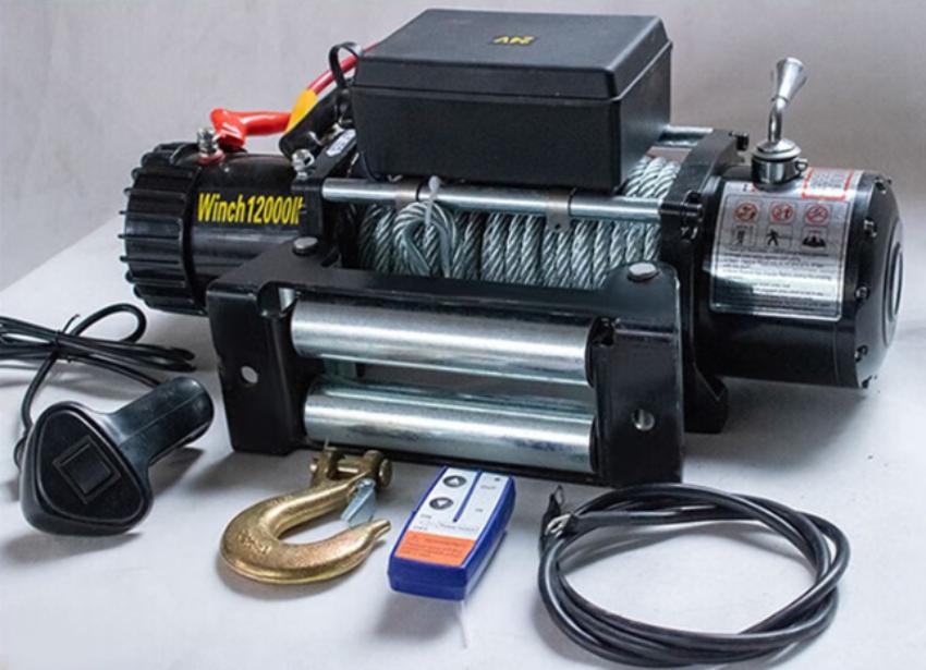 Tời điện kéo xe 12V 5400kg DBK12000 (Điều khiển từ xa)