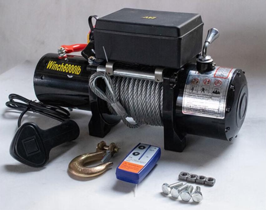 Tời điện kéo xe 12V DBK6000 2700kg (có điều khiển)