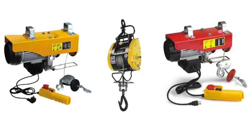 Tổng quan về tời điện mini 100kg