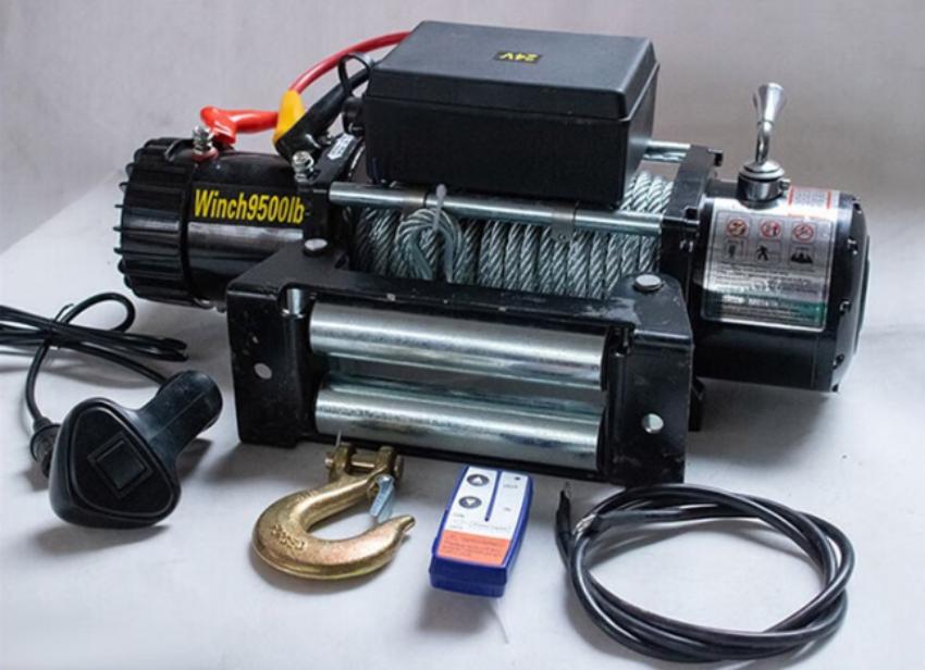 Tời kéo xe 12V 4275kg DBK9500 (Điều khiển kết hợp)