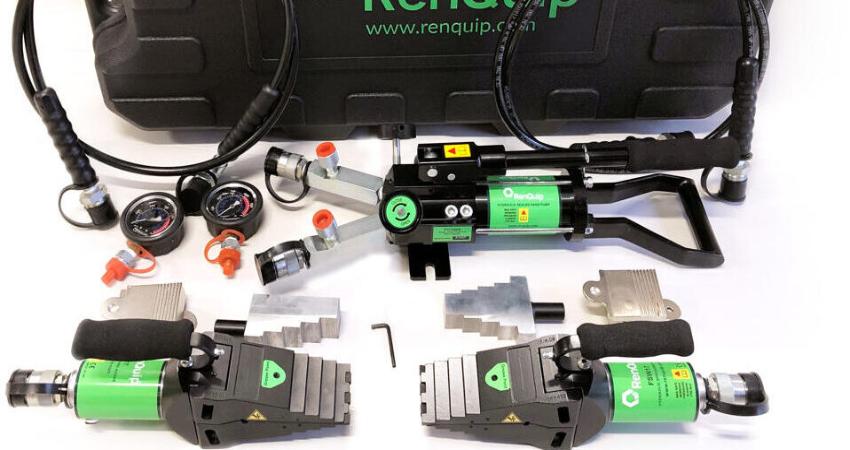 Trọn bộ tách mặt bích thủy lực RenQuip FSW9K