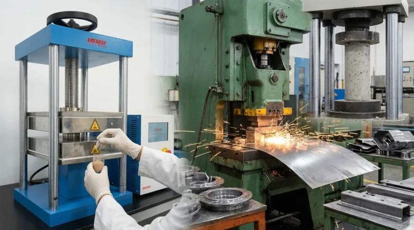 Ứng dụng của máy ép thủy lực