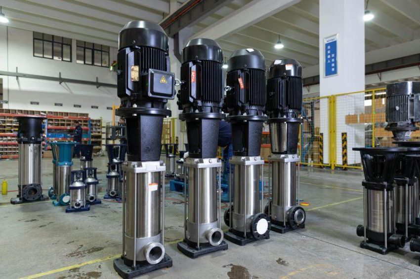Ứng dụng thực tế bơm trục đứng đa tầng cánh