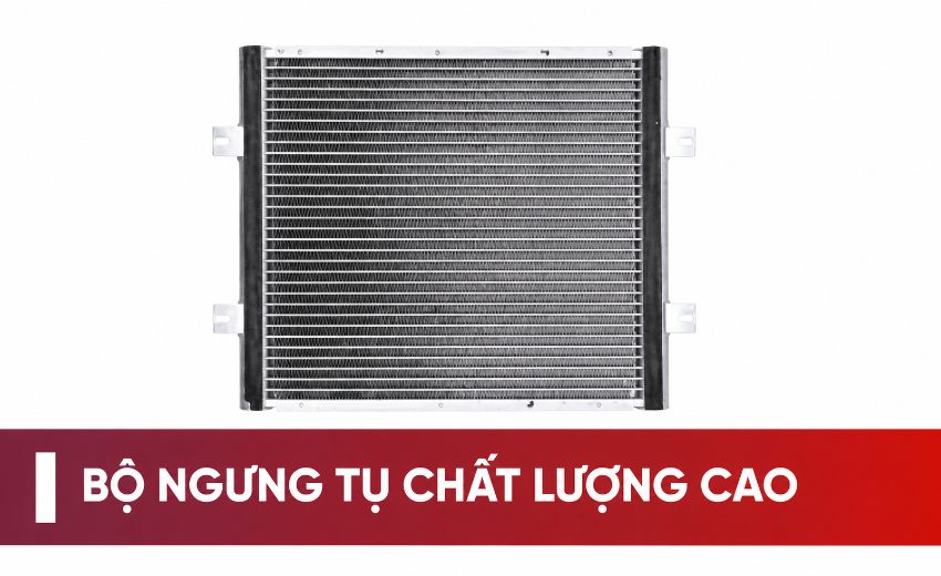 Ưu điểm cấu tạo của máy lạnh xe tải 24V 1