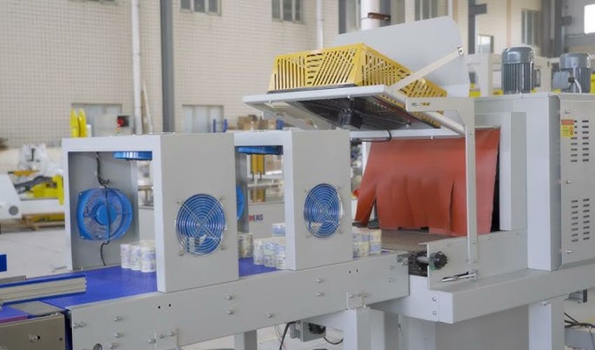 Ưu điểm máy co màng tự động so với máy bán tự động