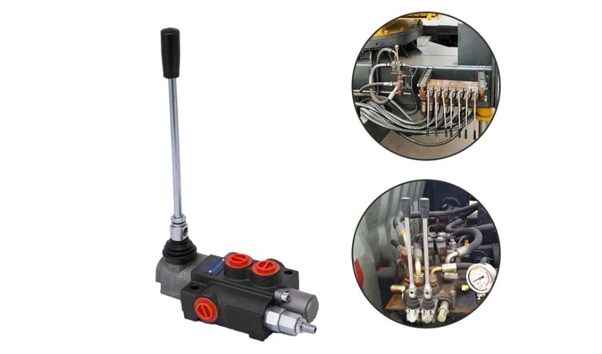 Ứng dụng của van gạt tay thủy lực 1 cần