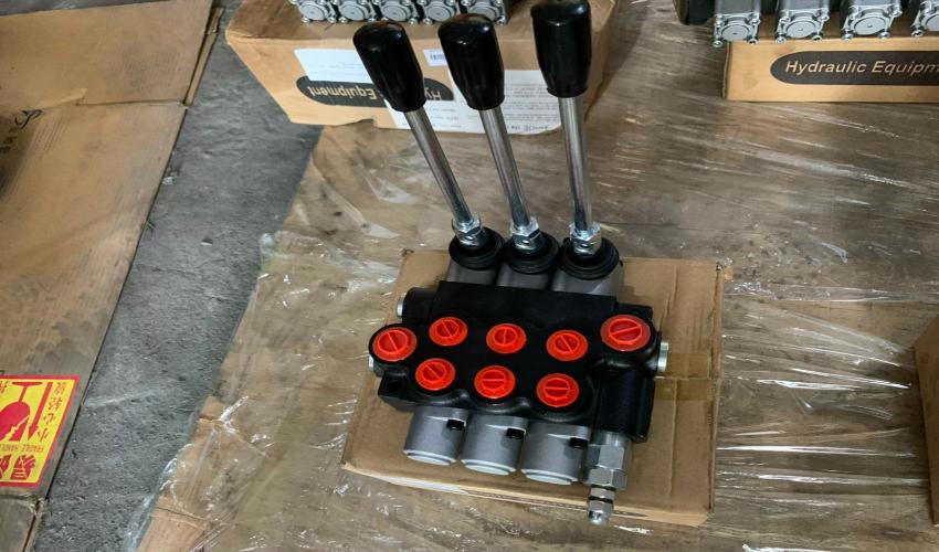 Van gạt tay thủy lực 2 chiều