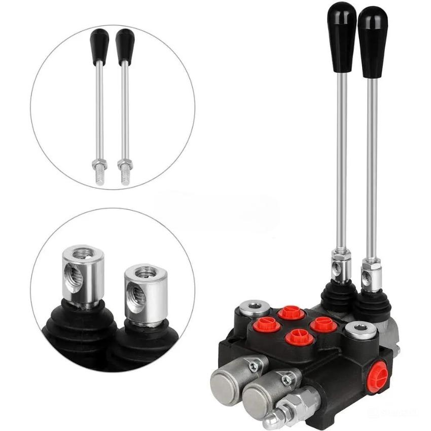 Van gạt tay thủy lực ZT12-3 (3 tay gạt) 3