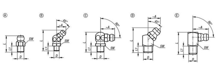 Về cấu tạo của đầu bơm mỡ bò
