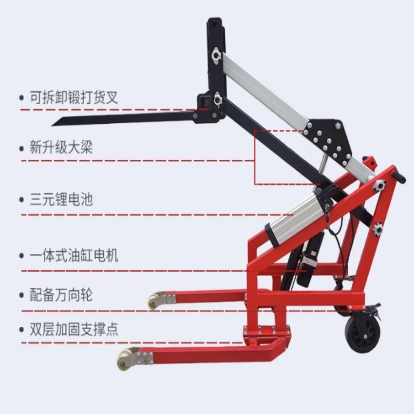 Xe nâng điện tay khớp nối 700kg/1.5m KN700 1