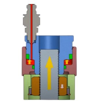 Nguyên lý hoạt động của căng bu lông thủy lực