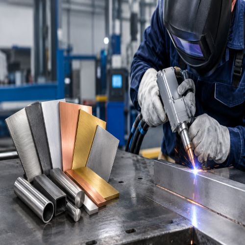 Máy hàn laser hàn được những kim loại nào?