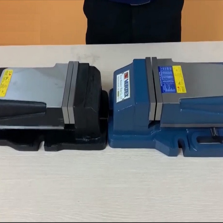 So sánh sự khác nhau giữa ê tô thủy lực và ê tô cơ khí