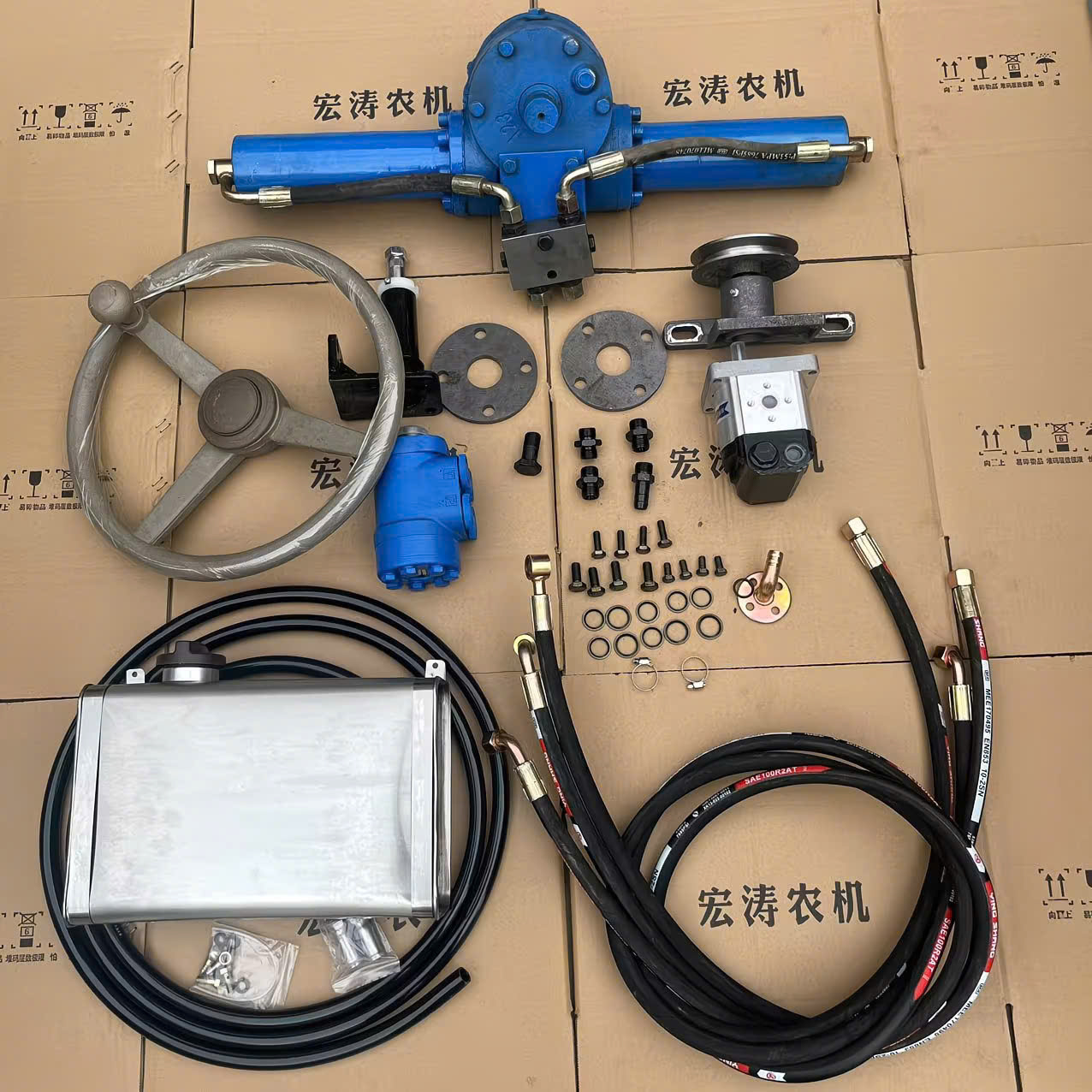 Hệ thống lái thủy lực tàu thủy INOX