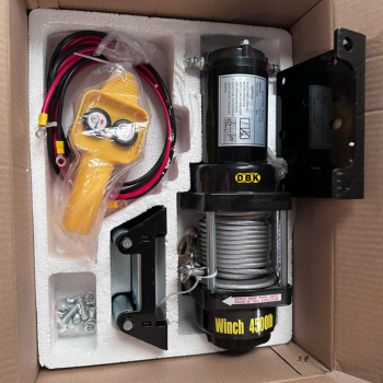 Tời điện 12V DBK 4500LBS (điều khiển cầm tay)