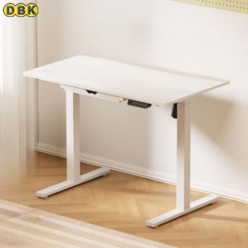 Bàn Nâng Hạ Màu Trắng