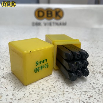 Bộ đóng số 5mm giá rẻ DBK DS-05