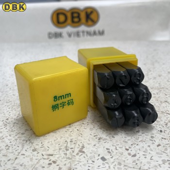 Bộ đóng số 8mm giá rẻ DBK DS-08