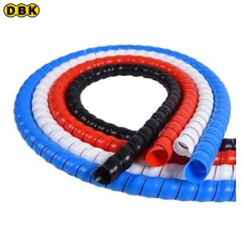 Bọc xoắn bảo vệ ống thủy lực PP bề mặt cong