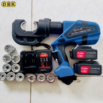 Kìm bấm cos thủy lực DBK EZ-400 dùng pin