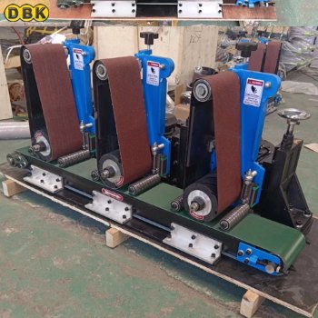 Máy chà nhám & đánh bóng tự động 3 đầu DBK-915D3 380V/3x3.0KW/2800Rpm