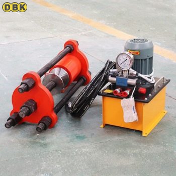 Máy ép chốt xích thủy lực 100 tấn, bơm điện 220V