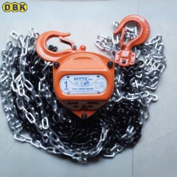 Pa lăng xích Nitto HSC 1 tấn 3 mét