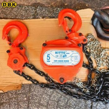 Pa lăng xích Nitto HSC 5 tấn 3 mét