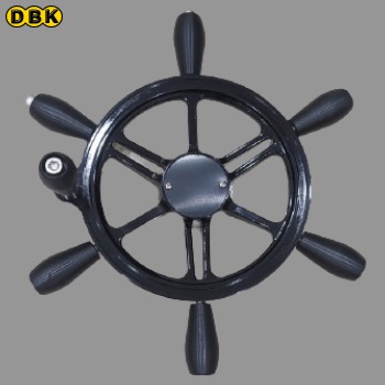 Vô lăng nhôm 6 chấu 38cm